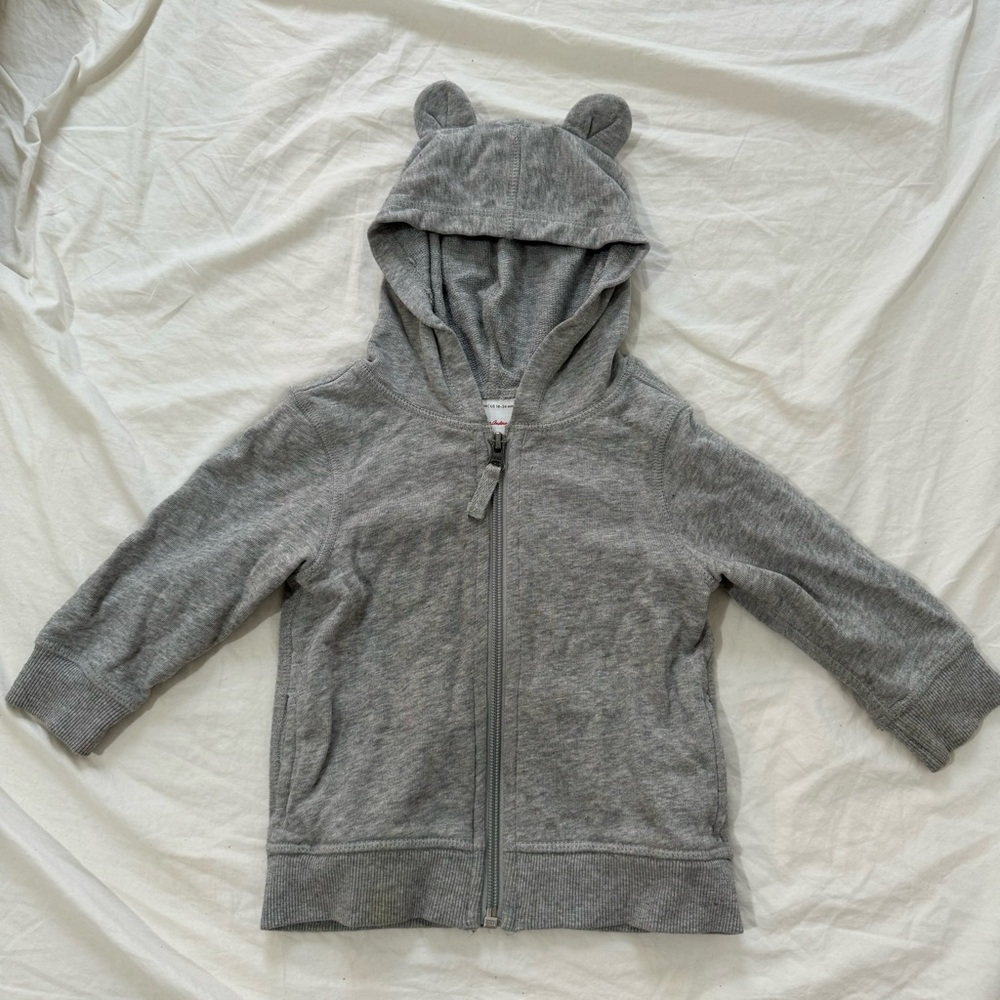 18-24m Hanna Andersson Bear Ears Sweatsuit